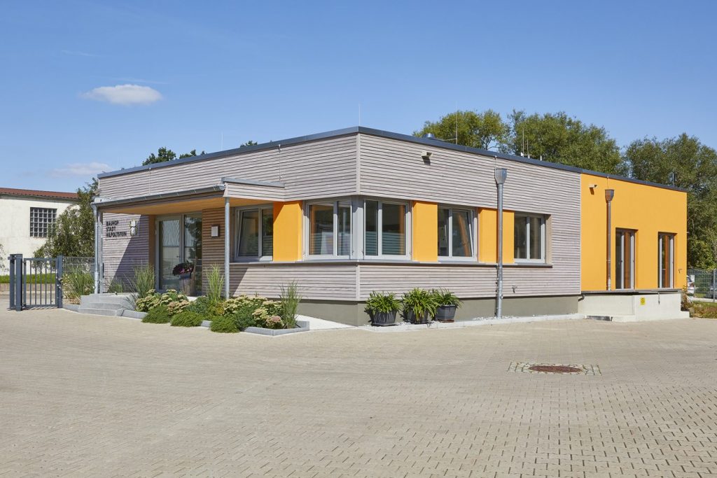 Ersatzneubau Verwaltungsgebäude und Errichtung von 6 neuen PKW-Stellplätze am Bauhof Hilpoltstein