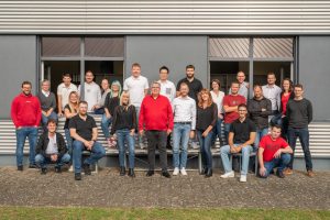 Gruppenbild von Ritzers Team