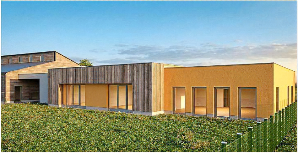 Visualisierung Anbau Kita Meckenhausen